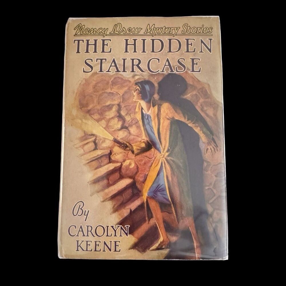 Nancy Drew Hidden Staircase #2 Carolyn Keene Grosset Dunlap DJ 1930 Dust Jacket